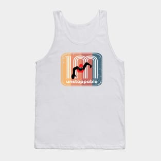 Retro IM unstoppable womens swimming 1 Tank Top